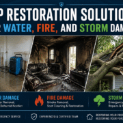 Top Restoration Solutions for Water, Fire, and Storm Damage